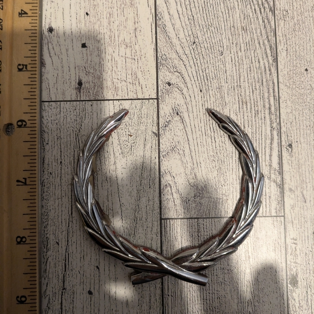 Cadillac Premium Silver Car Audio Emblem